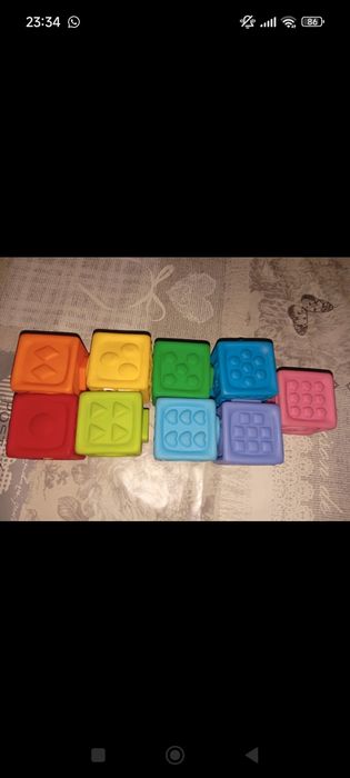 Cubos moles de encaixe