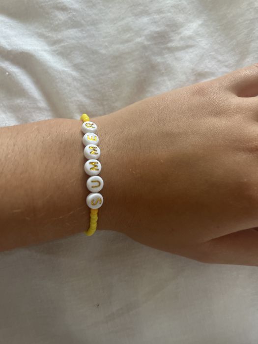 Pulseira de misangas