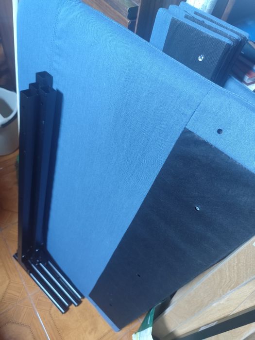 BAKULEN cama solteiro IKEA tecido com aba