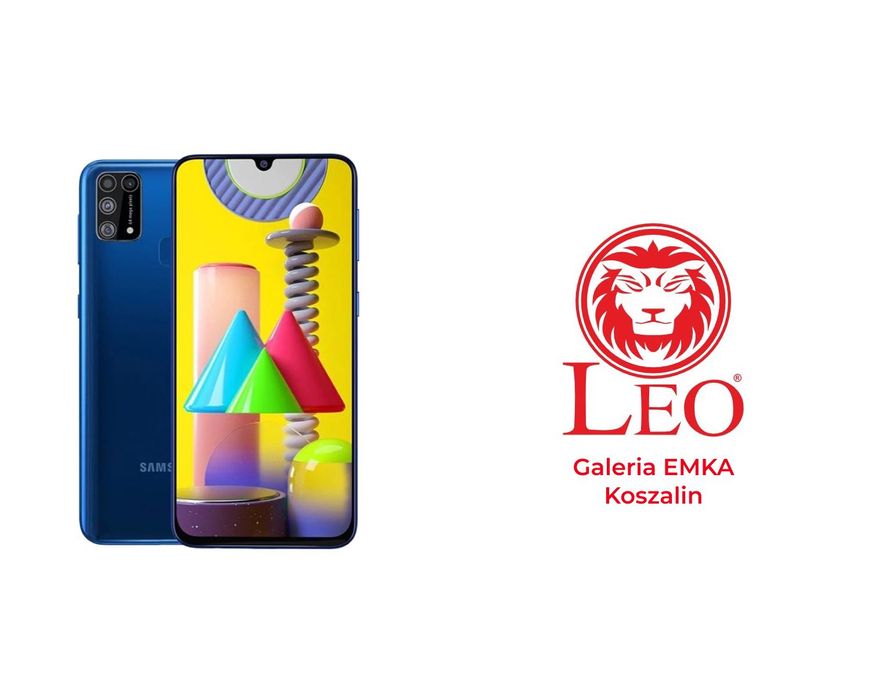 Samsung Galaxy M31 6/128 Black NOWY / FV23% / POLSKA