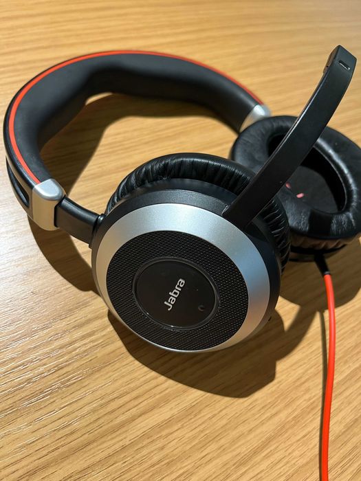 Auriculares Jabra Evolve 80 HSC019 - ligeira imperfeição