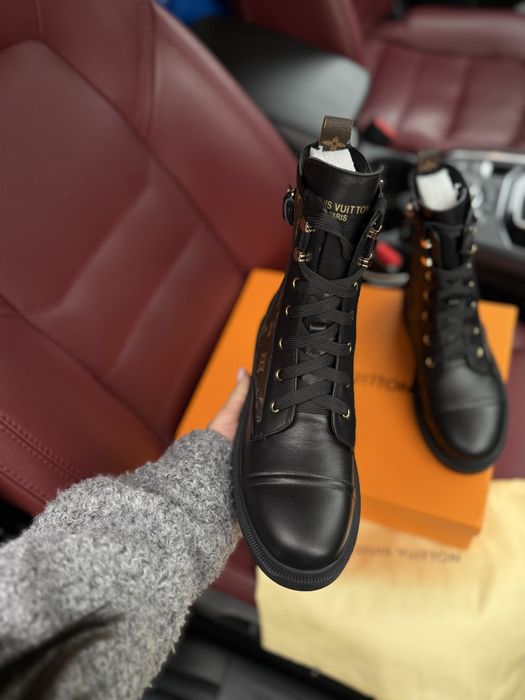 Ботинки луи виттон louis Vuitton 38 чоботи челсі жіночі