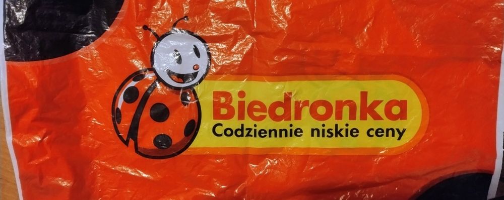 Reklamówka biedronka oryginalna - wakacje selfi