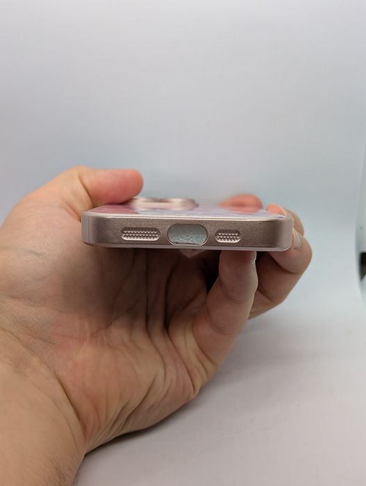 Nowe Etui case iPhone 15 PRO - różowa woda