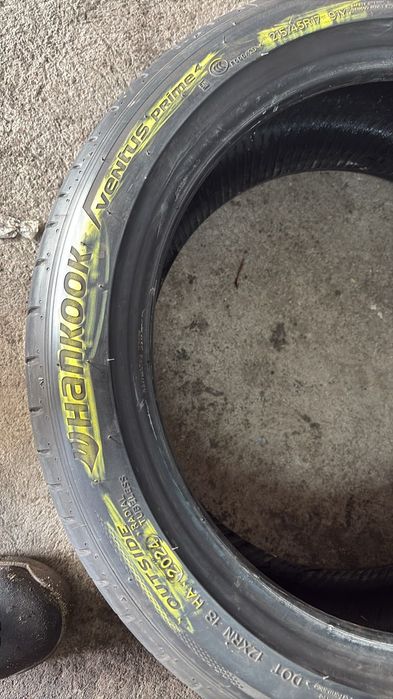 Sprzedam 4 opony letnie Hankook Ventus Prime 4 215 45 R17 91Y