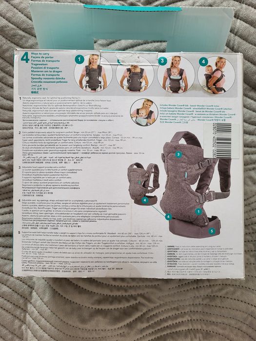 Nosidło ergonomiczne Infantino 4w1