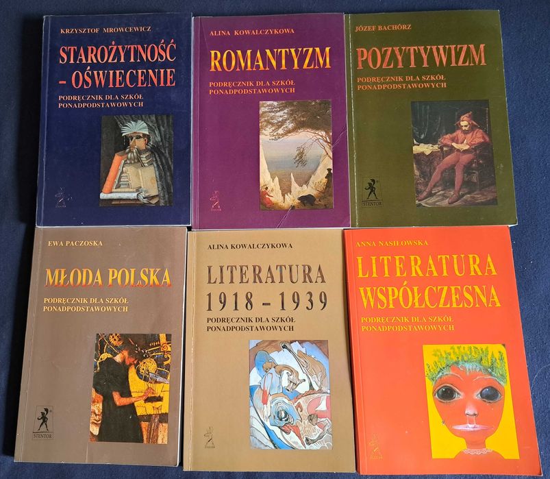 Język Polski cz.1-6 matura komplet Stenor 2000
