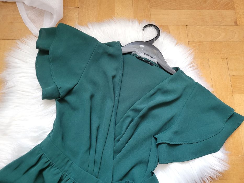 Sukienka House butelkowa zieleń