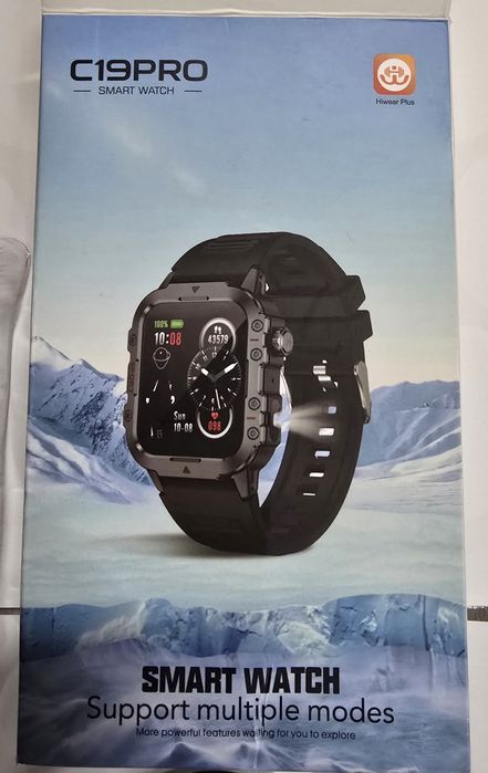 Smartwatch C19PRO Hiwear Plus Preto