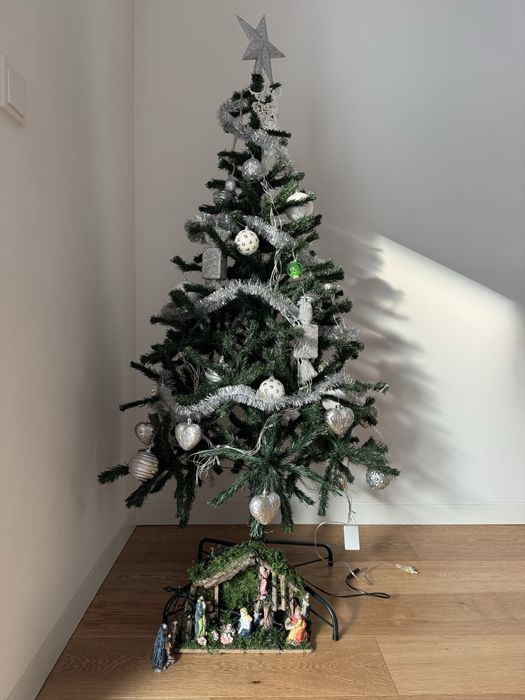 Arvore de Natal em Excelente Estado 150cm