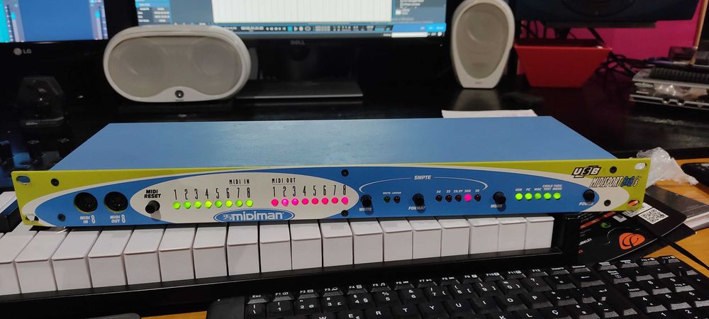 MIDIMAN  USB MIDIPORT 8X8/s Interface como novo.