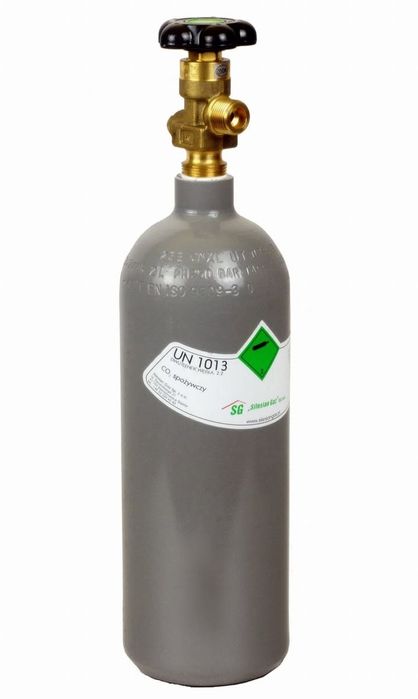 Butla 1.5kg Co2 dwutlenek węgla akwarium nalewak piwo