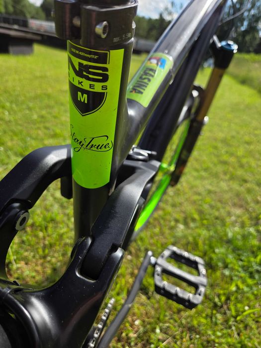 # NS Snabb E1 carbon 27.5" roz. M, 13.7kg, Fox, x-fusion, GX Eagle #
