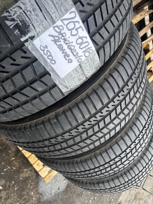 265-60-R18 BRIDGESTONE ALENZA = 4 штуки летней резины GERMANY 2023