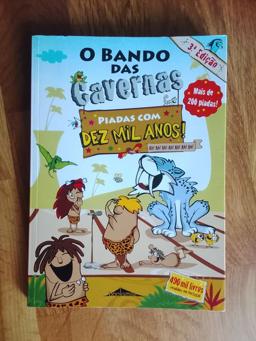 Livro – O Bando das cavernas- Piadas com dez mil anos