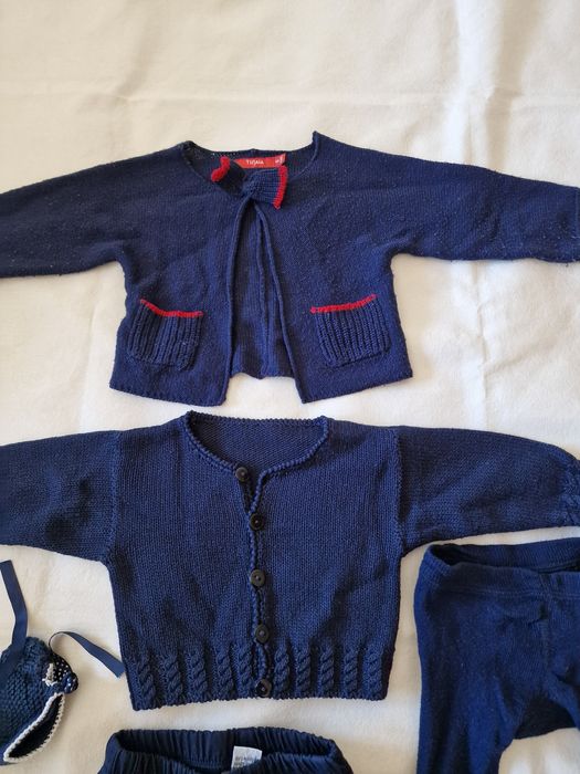 Lote de roupa para bebé de 6-9 meses