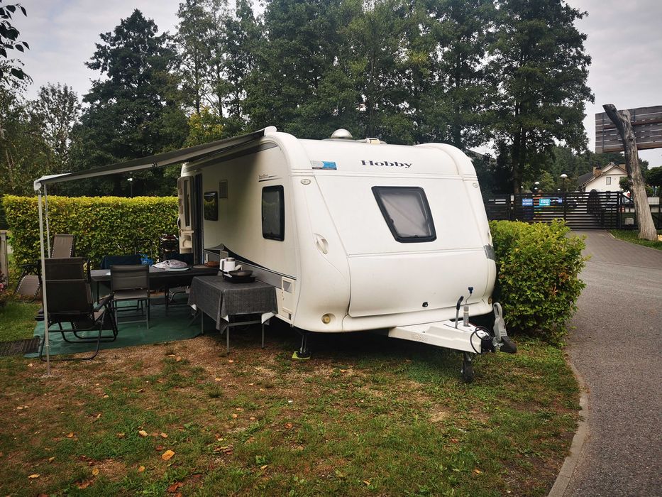 Przyczepa kempingowa Hobby 560 KMFE Excellent, 2012