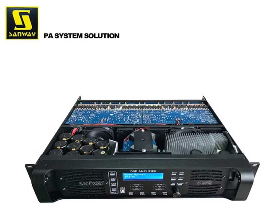 Amplificadores FP10000Q FD10Q Sanway NOVOS com garantia