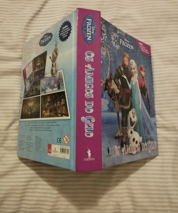 Livro-jogo "Os amigos do Gelo"