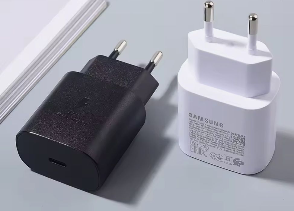 Швидкісна зарядка для Samsung 25W / Зарядное устройство Samsung 25W PD Adapter (USB-C) Производитель Вьетнам.