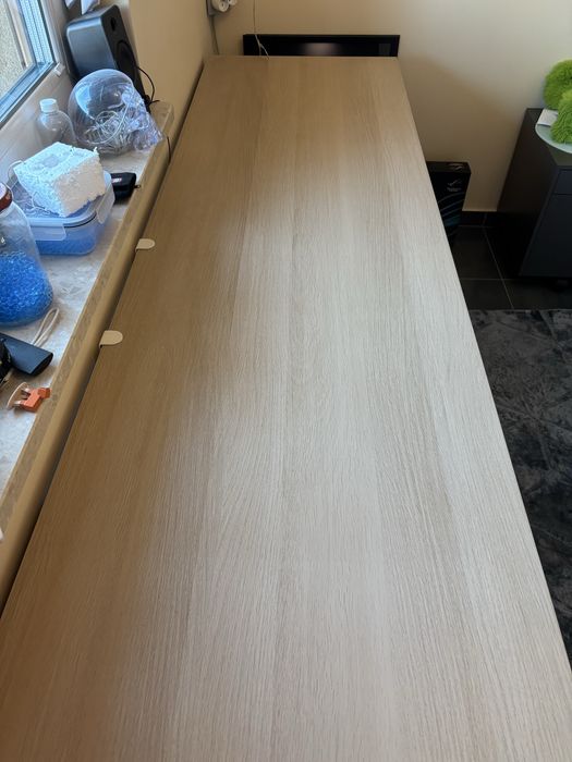 Ikea, biurko, komoda, blat