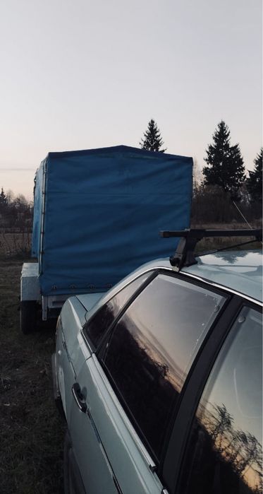 До вашої уваги бортовий 2-х осний причеп