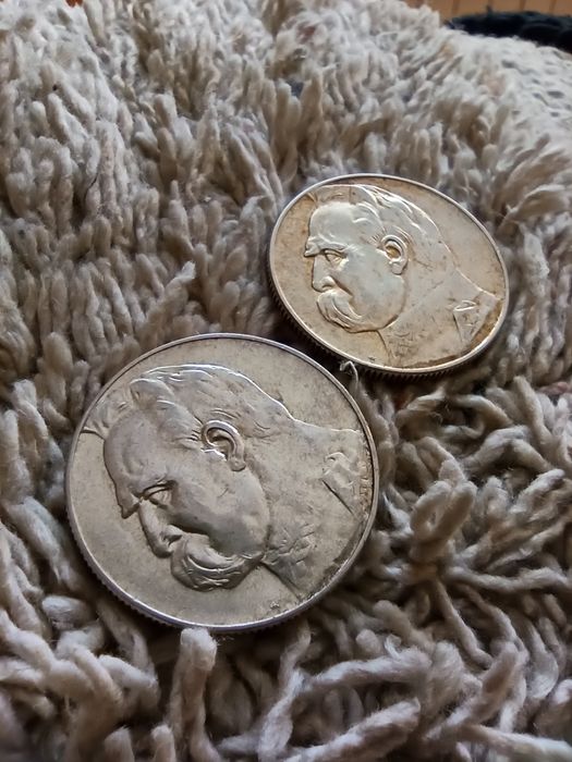 Piłsudski 5zł zestaw