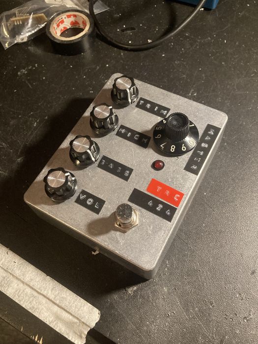 Pedal preamp tascam 424