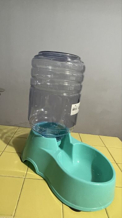 bebedouro e cama para gato