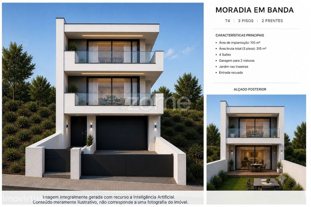 Terreno Urbano, para construção, em Oliveira do Douro