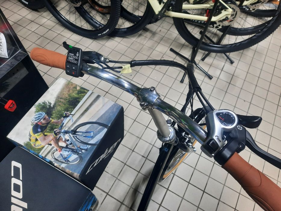 Bicicleta coluer eletrica dobravel roda 20