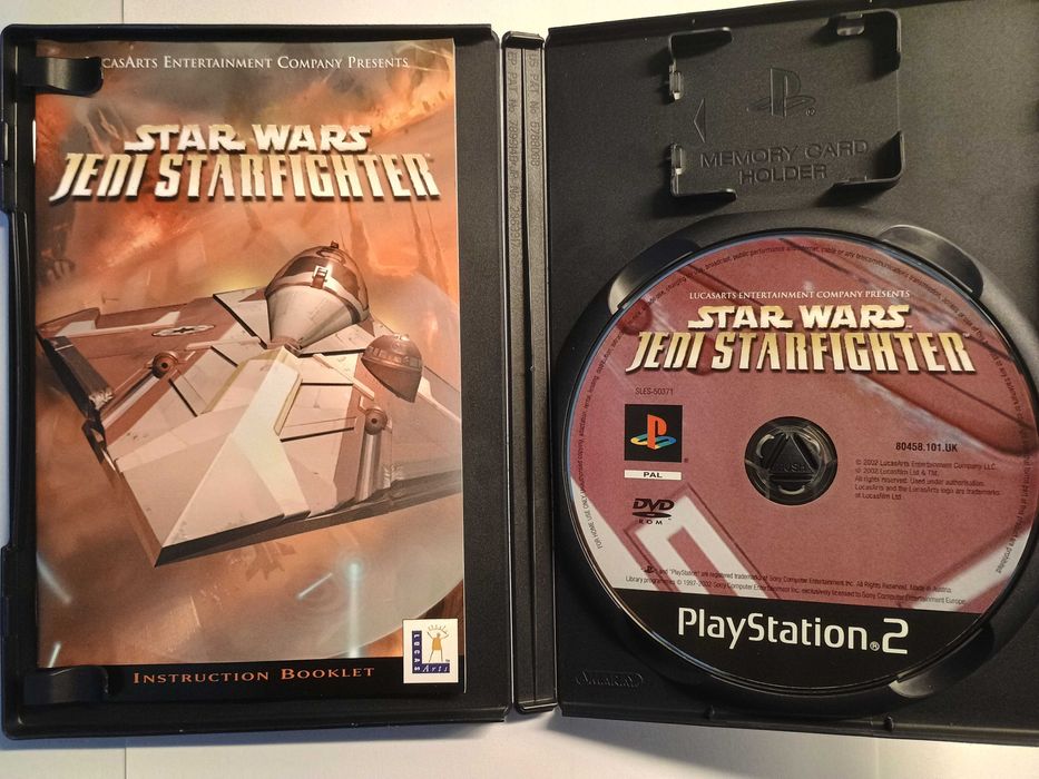 Star Wars Jedi Starfighter PS2 PlayStation 2 angielska komplet