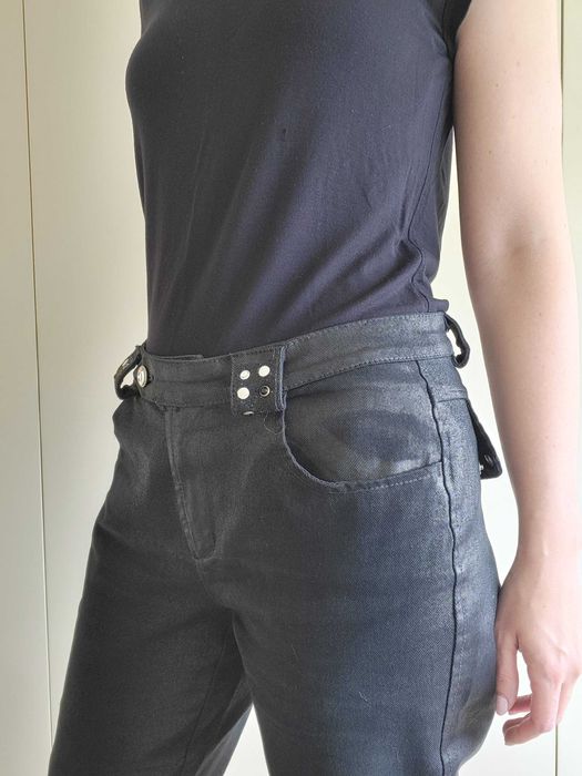 Fato Ganga Preta e Tachas Motard/Biker - Angelo Marani
