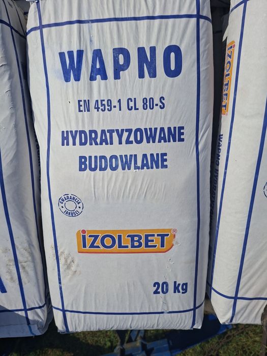Sprzedam wapno w workach