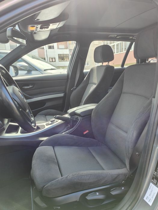 Bancos da frente da BMW e91 pack m original em Alcântara