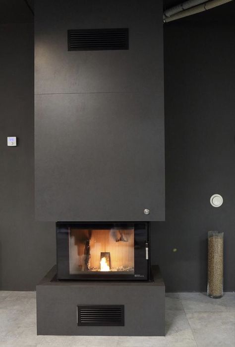 LOUIS GRAND AIR 10 kW – hybrydowy kominek na pellet i drewno kup teraz