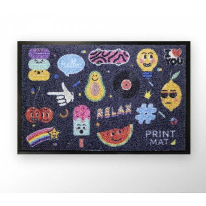 Mata z logo Globo pod wymiar z najazdem 1.5 mm grubość maty 8 mm