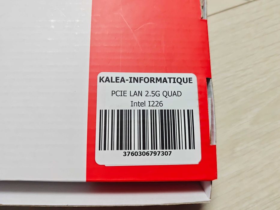 Karta sieciowa Kalea PCIe lane 2.5G quad Intel I226