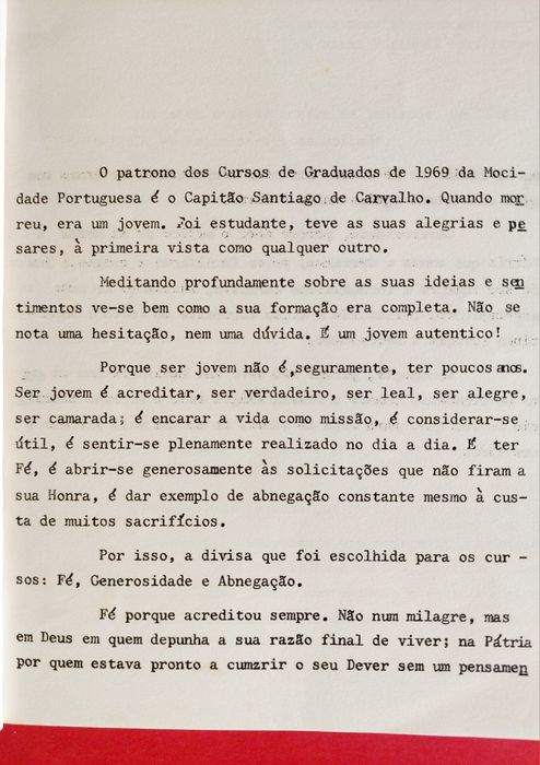 Mocidade Portuguesa 1969