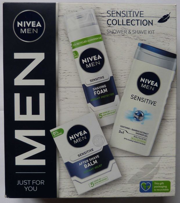 NIVEA MEN Zestaw dla mężczyzn Sensitive COLLECTION