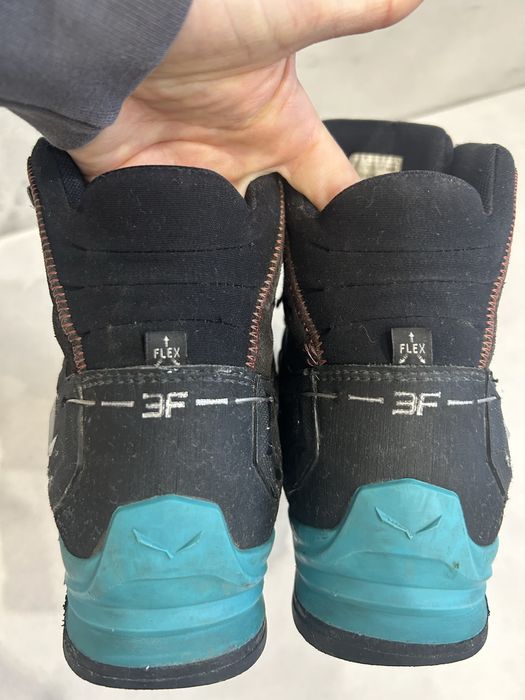 Salewa buty trekingowo podejsciowe gore tex rozm 38 turkus