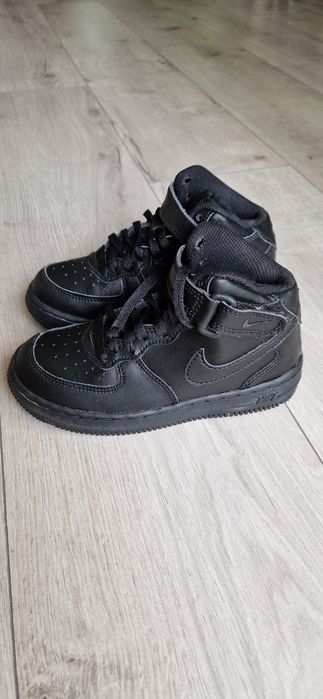 Nike Force 1 Mid czarne 28,5