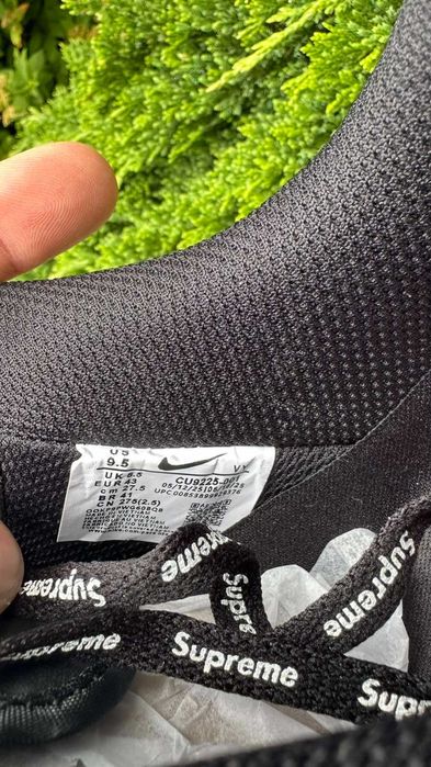 Nike Air Force 1 Low "Supreme Black" [EUR 40, 41, 42, 43, 44, 45]