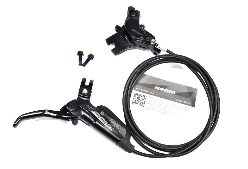 Hamulec hydrauliczny tył tylny Sram Code R 4 tłoczkowy 200 cm + obejma e DH