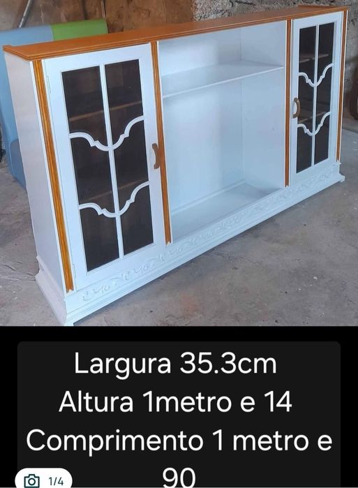 Cristaleira restaurada