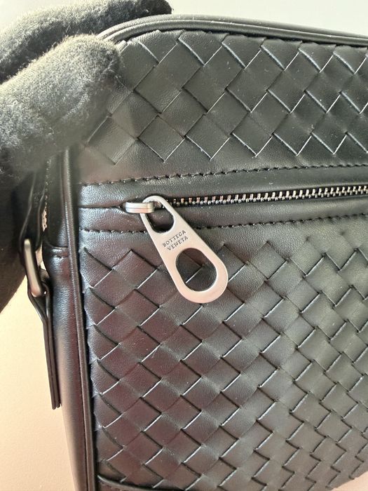 Мужская плетеная сумка барсетка клатч