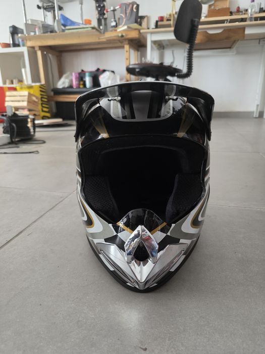 Capacete de mota