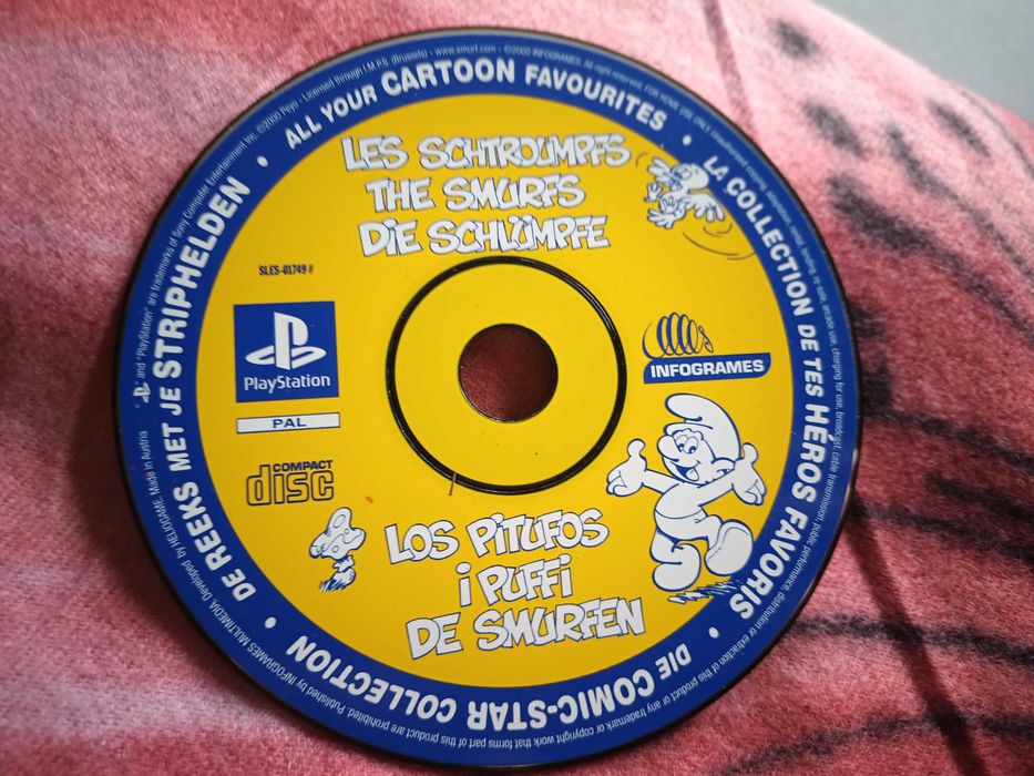 The Smurfs PS1 Infogrames