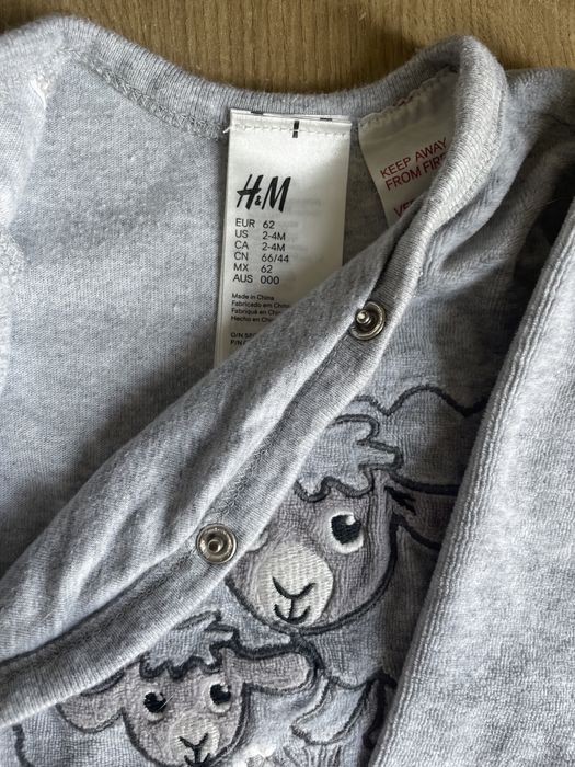 Piżamy H&M R. 62