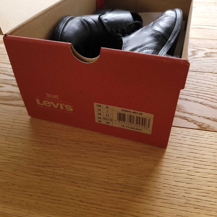 LEVIS skórzane damskie buty r. 36